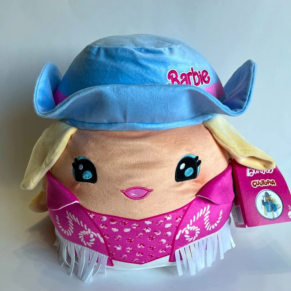 Barbie Cuutopia Cowgirl Plush Western Stampin Fringe Mattel‎ 11